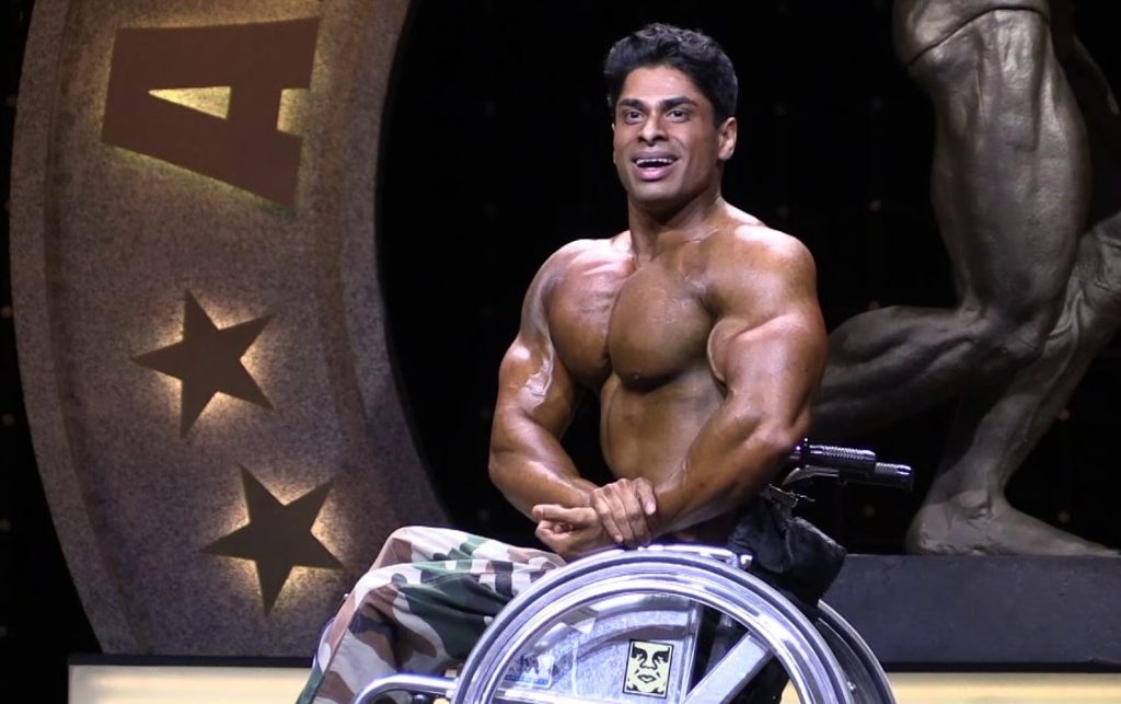 Anand Arnold, Wheelchair Bodybuilder, Body builder, Disability, Inspiring, Motivating, Be A Doer, Doer Life