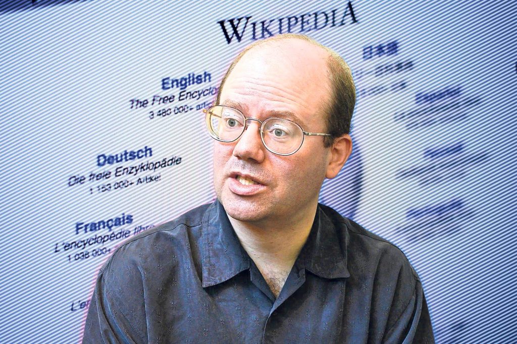 Jimmy Wales & Larry Sanger Empowering the World Through Collaborative Information Sharing on Wikipedia.