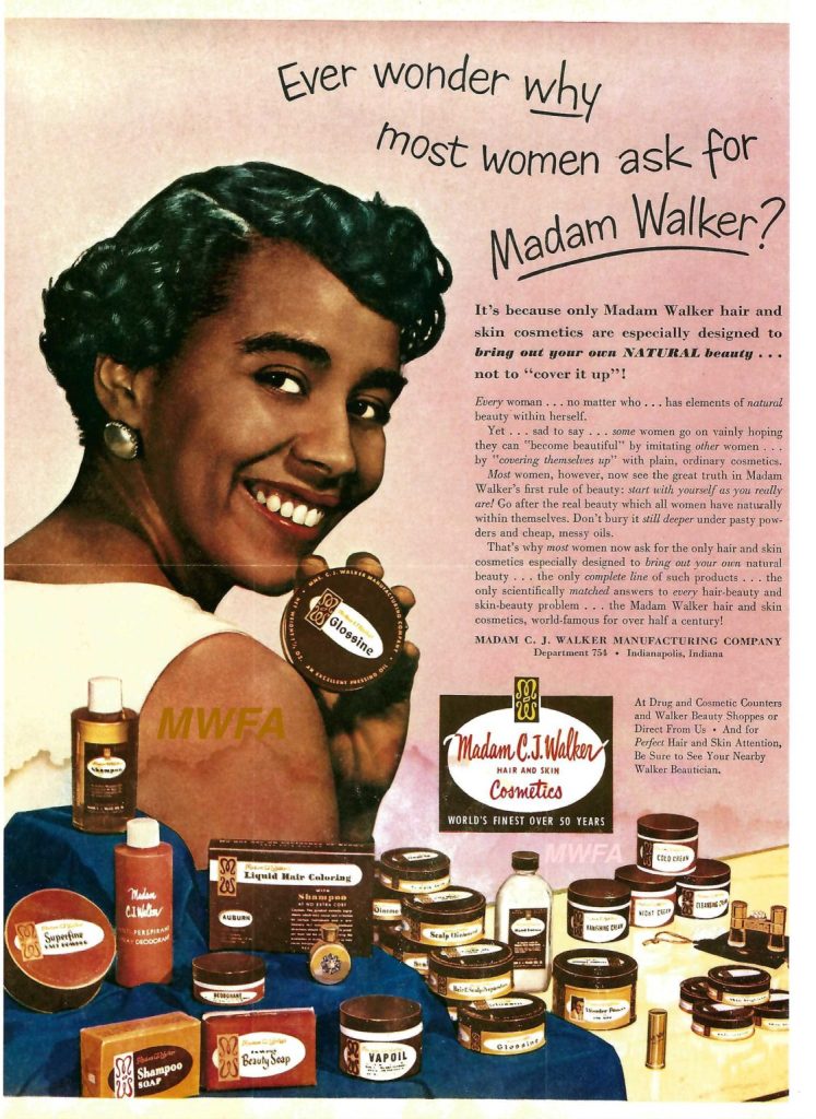 "Embrace Your Brilliance: Madam C.J. Walker's Inspiring Haircare Journey."



